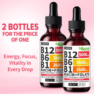 Vitamin B12 Liquid Supplement Drops